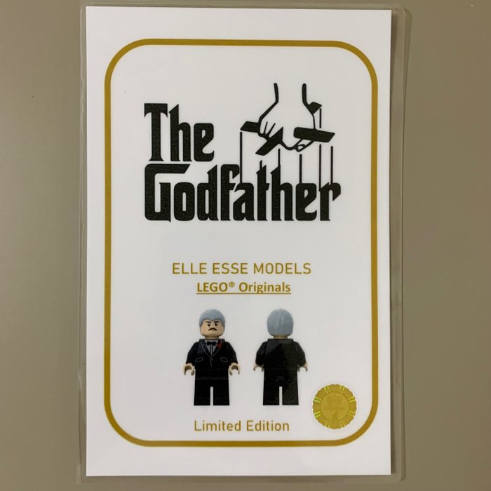 Lego - Film - Limited edition - Il padrino (The Godfather) Custom Display - 2020+ - Italien