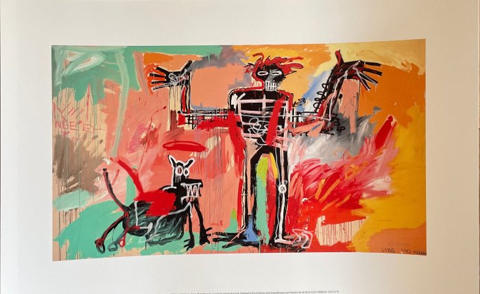 Jean-Michel Basquiat - after (1960-1988) Boy and a Johnnypump 1982 Copyright Estate of Jean Michel Basquiat Licensed by