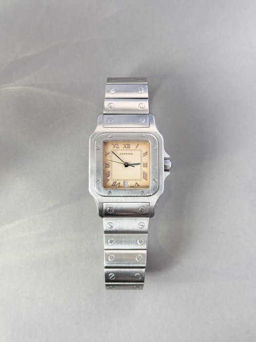 Cartier - Santos Galbée - 987901 (Full Set) - Unisex - 1990-1999