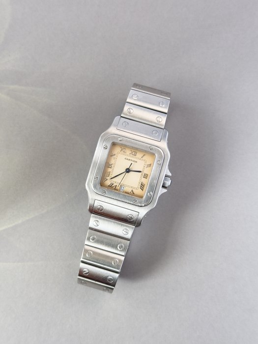 Cartier - Santos Galbée - 987901 (Full Set) - Unisex - 1990-1999