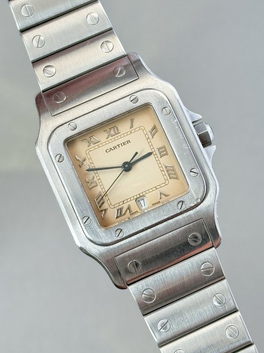 Cartier - Santos Galbée - 987901 (Full Set) - Unisex - 1990-1999