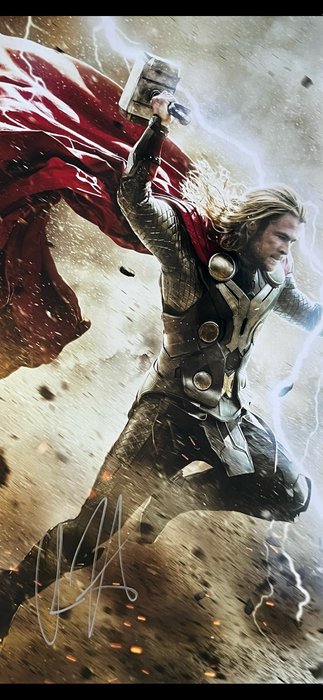 Thor - Signed by Chris Hemsworth (Thor)