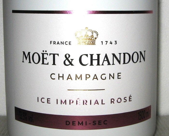 Moët  Chandon, Ice Impérial Rosé - Champagne Demi-Sec - 1 Magnum (1,5 L)