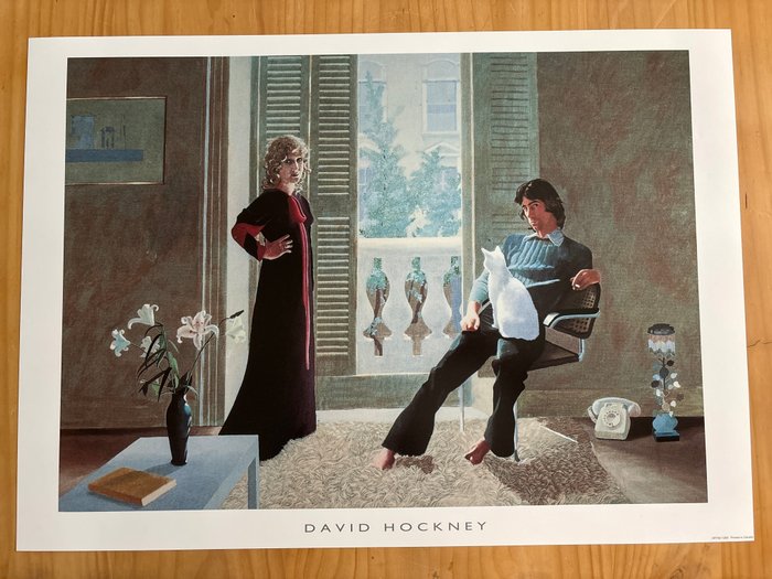 David Hockney (after) - Mr and Mrs Clark and Percy - 1977