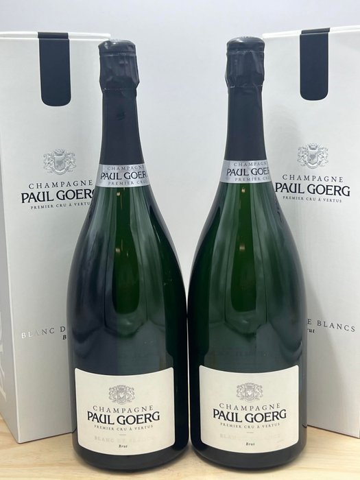 Paul Goerg Premier Cru à Vertus Brut Blanc de Blancs - Champagne Premier Cru - 2 Magnummer (15 L)