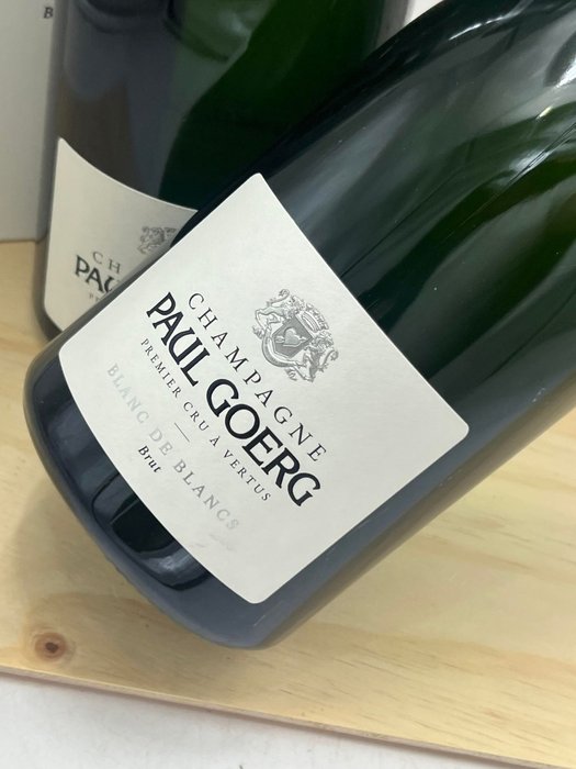 Paul Goerg, Premier Cru à Vertus Brut Blanc de Blancs - Champagne Premier Cru - 2 Magnum (1,5 L)