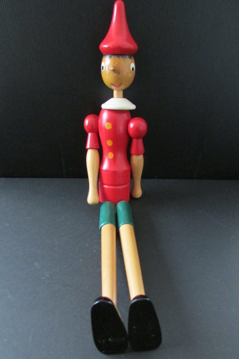 Figur - Houten pinokkio - Træ