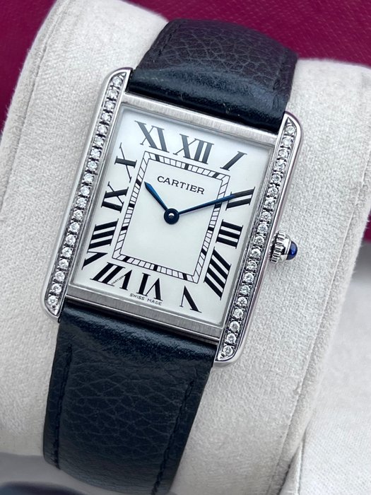 Cartier - Tank Solo Daimond - - 3169 - Unisex - 2011-nu