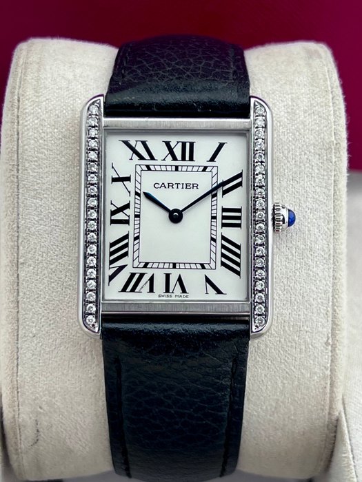 Cartier - Tank Solo Daimond - - 3169 - Unisex - 2011-nu