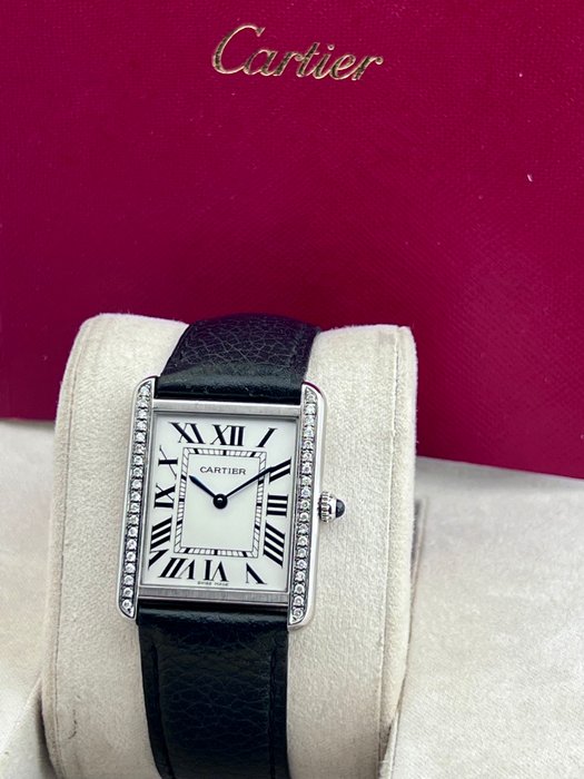 Cartier - Tank Solo Daimond - - 3169 - Unisex - 2011-nu