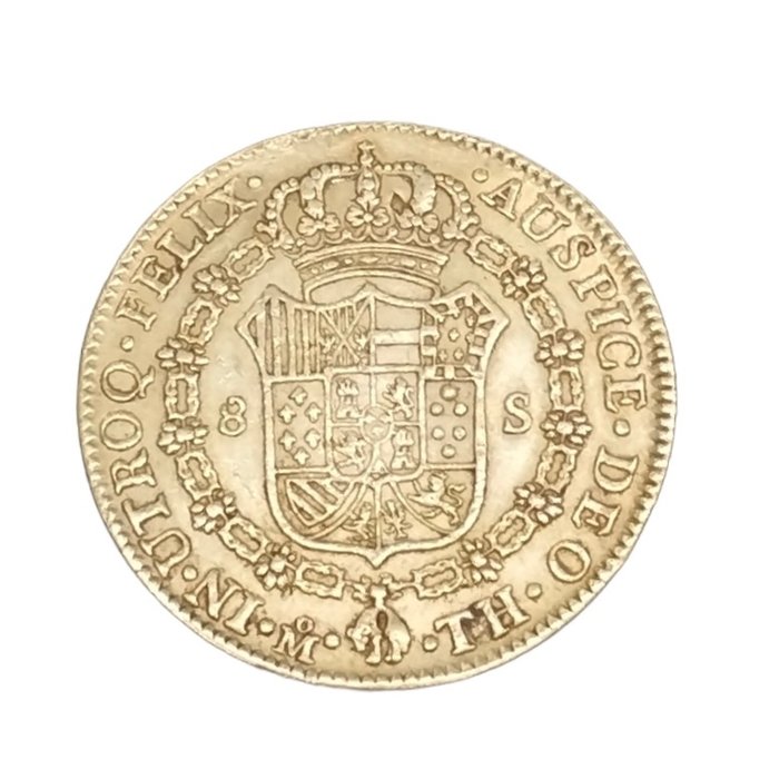 Spanien Carlos IV (1788-1808) 8 Escudos 1806 Mexico TH