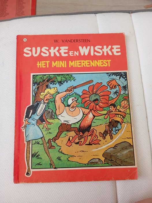 Suske en Wiske Rode reeks - Suske en Wiske - 7 Comic - Første udgave - 1947/1953