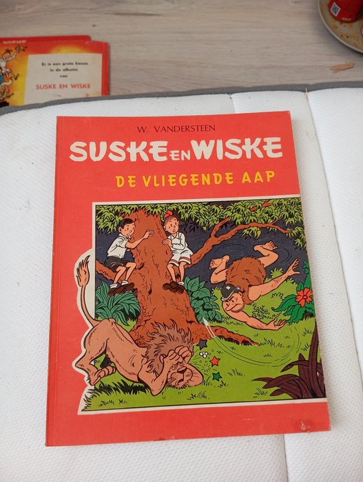 Suske en Wiske Rode reeks - Suske en Wiske - 7 Comic - Første udgave - 1947/1953