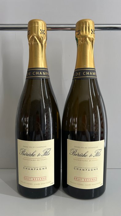 Bérêche et Fils, Brut Réserve - Champagne - 2 Flaske (0,75L)