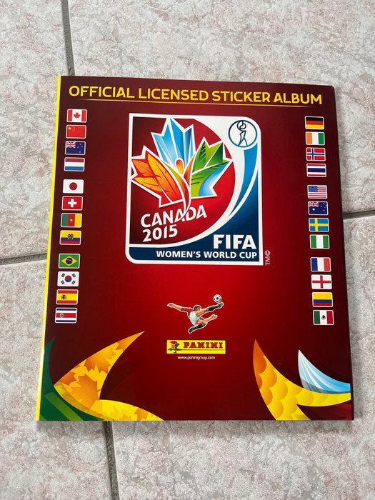 Panini - Women's World Cup 2015/19 + Euro 2017/22 - 4 Complete Album