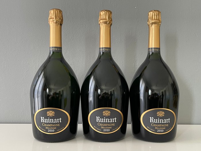 2010 Ruinart, R de Ruinart - Champagne Brut - 3 Magnummer (1,5 L)