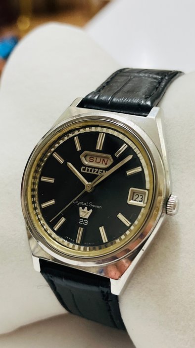 Citizen - Crystal Seven-Automatic - Ingen mindstepris - Mænd - 1970-1979