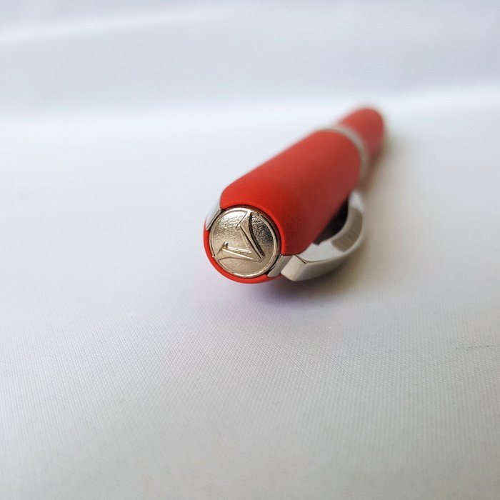 Visconti - Silver - Light Red - New - Kuglepen