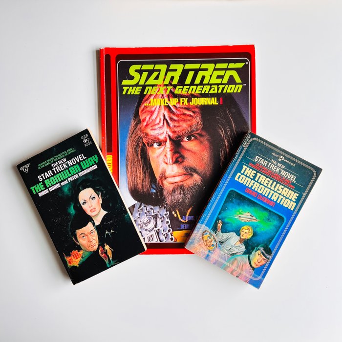 Diane Duane, Peter Morwood, David Dvorkin - Star Trek Books Lot - 1984-1993