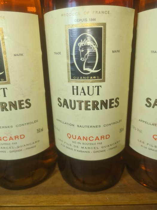 Sauternes Haut " Quancard" - Sauternes Sauternes - 6 Flasker (0,75 L)