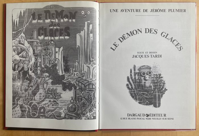 Le Démon des glaces + Le Petit bleu de la côte ouest - 2x C - 2 Album - Første udgave - 1974/2005