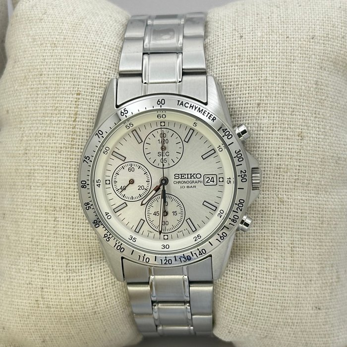 Seiko - Ingen mindstepris - Mænd - Mænd - Chronograph White Dial - 7T92-0DW0 - Mænd - 2011-nu