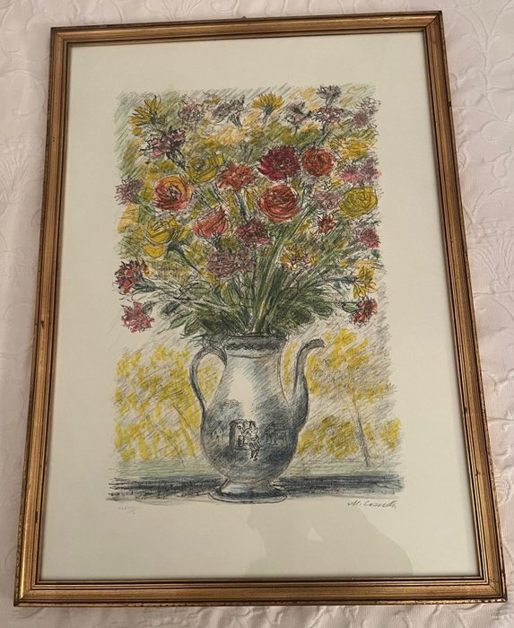 Michele Cascella (1892-1989) - Vaso di fiori