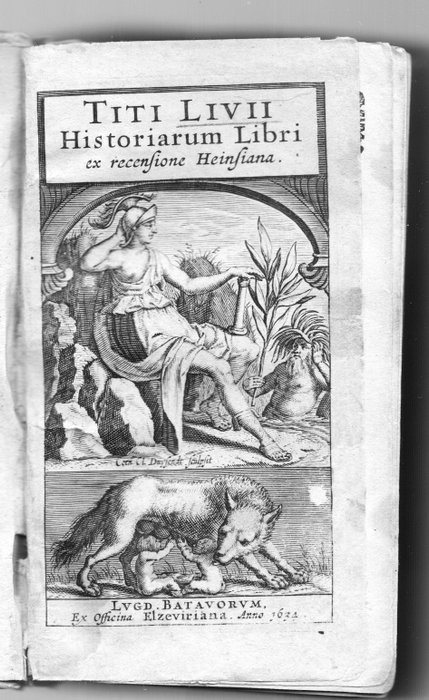 Tito Livio / Corn - Historiarum libri ex recensione Heinsiana - 1634