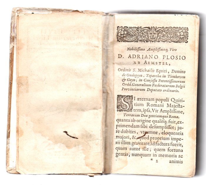 Tito Livio / Corn - Historiarum libri ex recensione Heinsiana - 1634