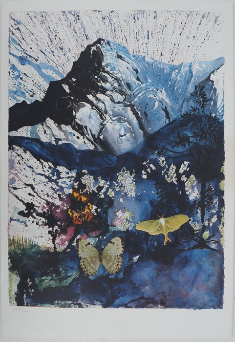 Salvador Dali (1904-1989) - France : Les Alpes (petit modèle)