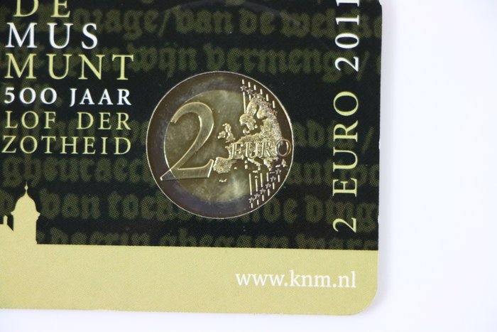 Holland. 2 Euro 2011 "Erasmus"  (Ingen mindstepris)