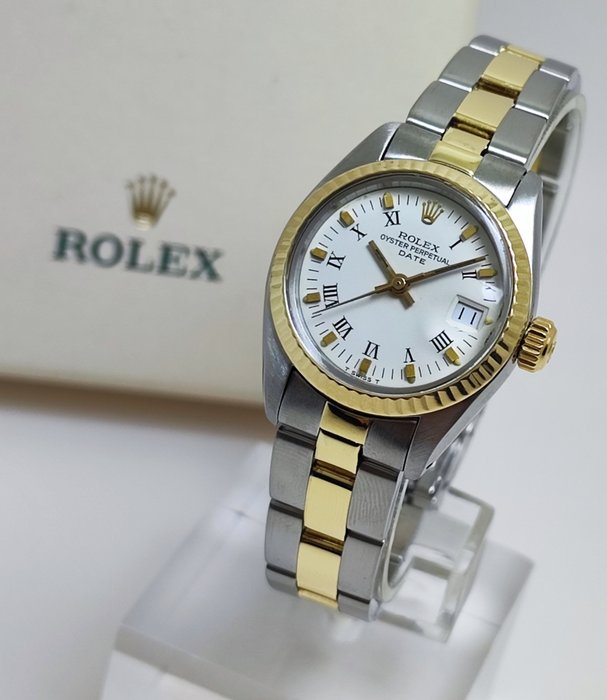 Rolex - Oyster Perpetual Date - Ingen mindstepris - Ref. 6917 - Kvinder - 1979