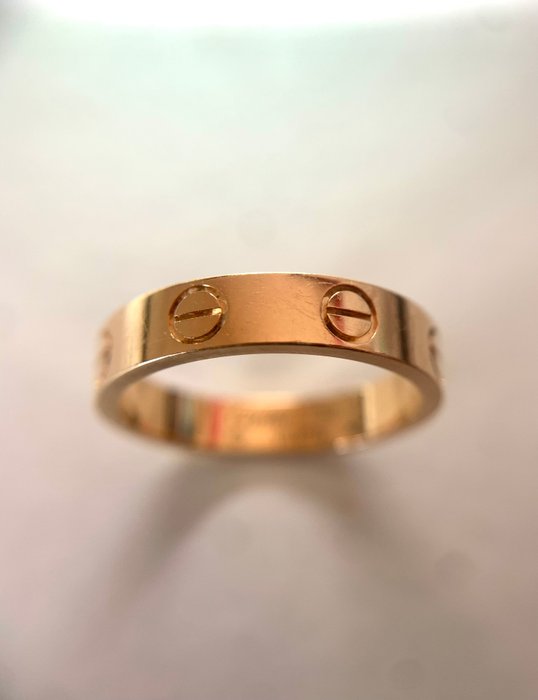 Ingen mindstepris - Cartier - Ring - Love - 18 kraat Gulguld