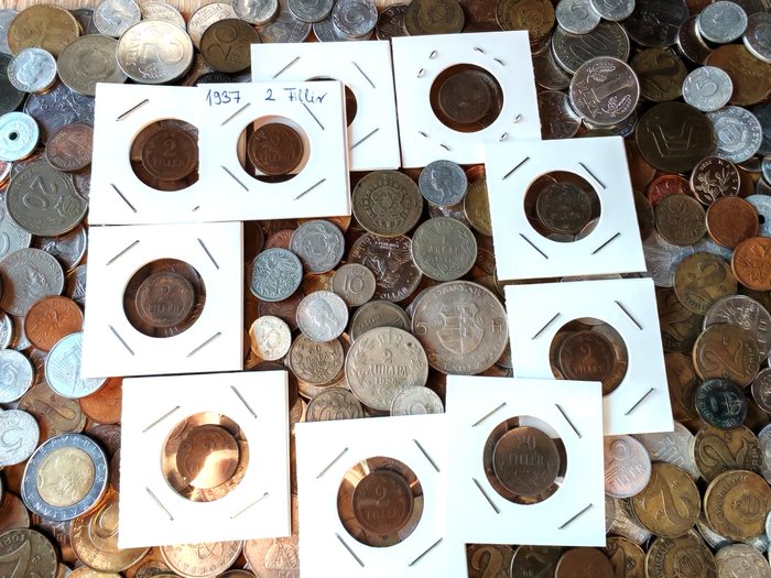 Verden. Collection of Coins inculding Silvers-19.th century to Present-More than 250 pieces  (Ingen mindstepris)