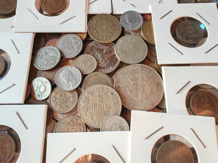 Verden. Collection of Coins inculding Silvers-19.th century to Present-More than 250 pieces  (Ingen mindstepris)