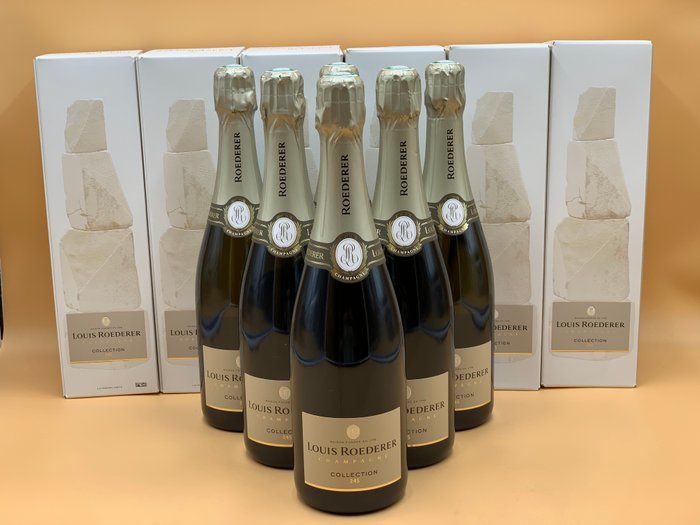 Louis Roederer, 245 - Champagne Brut - 6 Flasker (0,75 L)