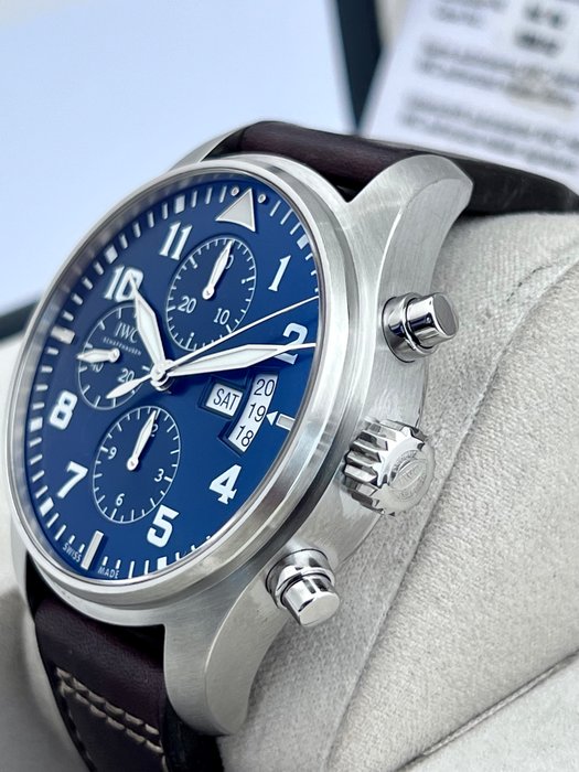 IWC - Pilot Le Petit Prince Edition Automatic Chronograph Blue - - IW377706 - Mænd - 2011-nu