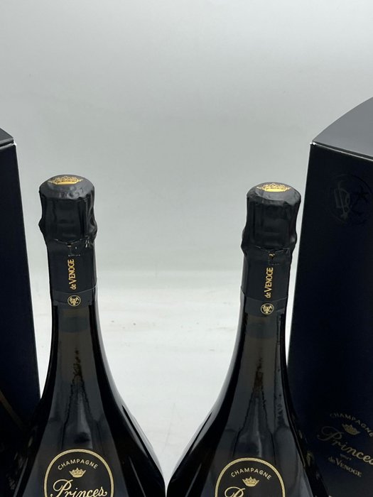 De Venoge, "Princes" limited edition Brut 2nd Edition - Champagne Brut - 2 Flasker (0,75 L)