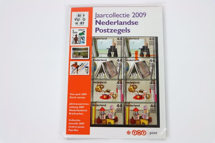 Holland 2009/2010 - 2x Årlige Frimærkesamlinger