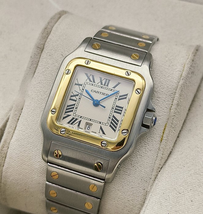 Cartier - Santos de Cartier Galbée - W20030C4 (187901) - Unisex - 1990-1999