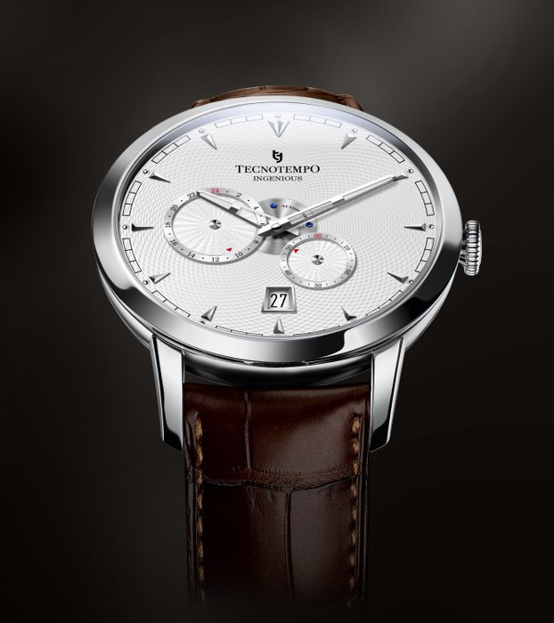 Tecnotempo - "Ingenious" - White Dial - Limited Edition 150PCS - - TT.ING.W - Mænd - 2011-nu