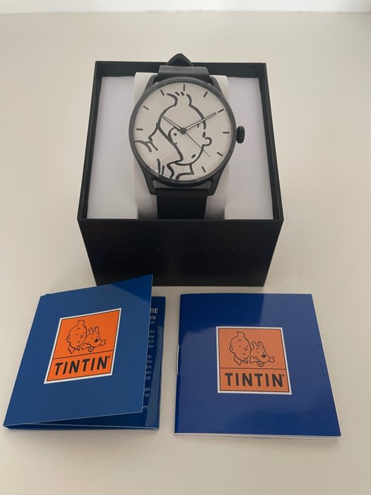 Tintin - Montre Moulinsart - Classic Black - 1 Holde øje - 2018