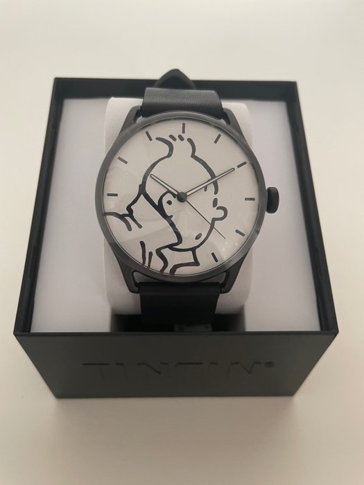 Tintin - Montre Moulinsart - Classic Black - 1 Holde øje - 2018