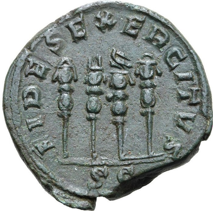 Romarriket. Philip I (AD 244-249). Sestertius