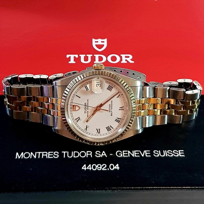 Tudor - Prince Oysterdate - Ingen mindstepris - Ref. 72033 "White Roman Numeral" - Unisex - 1994