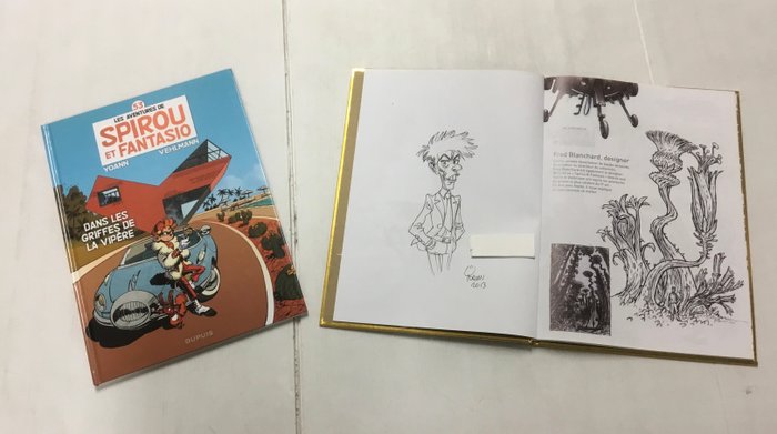 Spirou et Fantasio - T53 + Dédicace - 2x C - EO/TL - 2 Albums - 2013