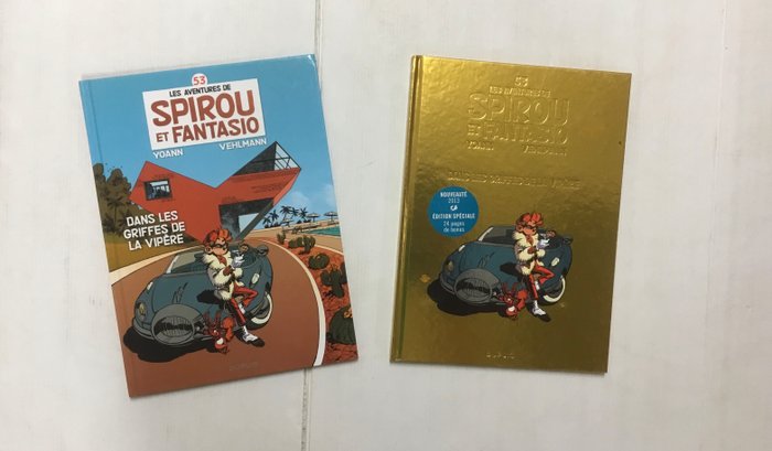 Spirou et Fantasio - T53 + Dédicace - 2x C - EO/TL - 2 Albums - 2013