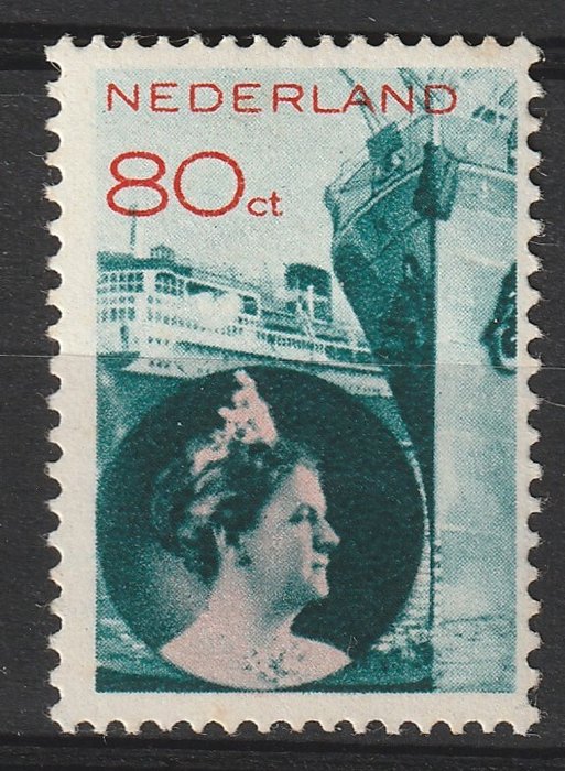 Holland 1933 - Dronning Wilhelmina - Fotomontage - med fotocertifikat - NVPH 237Ba