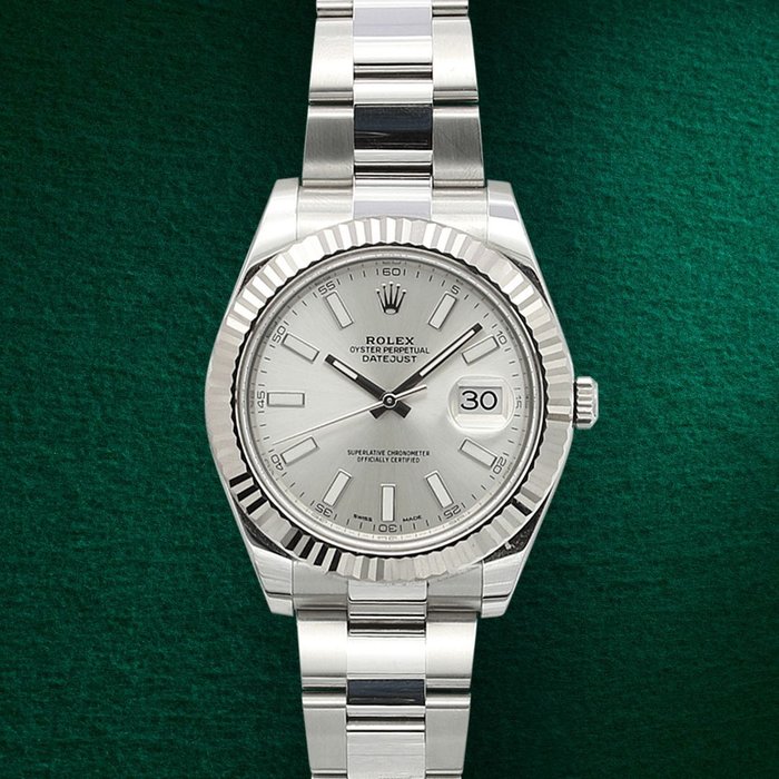 Rolex - Datejust II 41 'Silver Dial' - 116334 - Mænd - 2011-nu