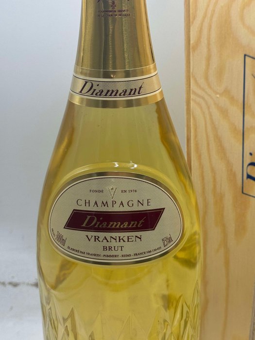 Vranken, Vranken, Cuvée Diamant - Champagne Brut - 1 Dobbelt Magnum/Jeroboam (3,0 L)